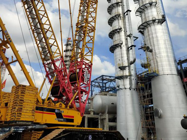 Проект фасонной стальной конструкции для нефтепереработки и химической интеграции