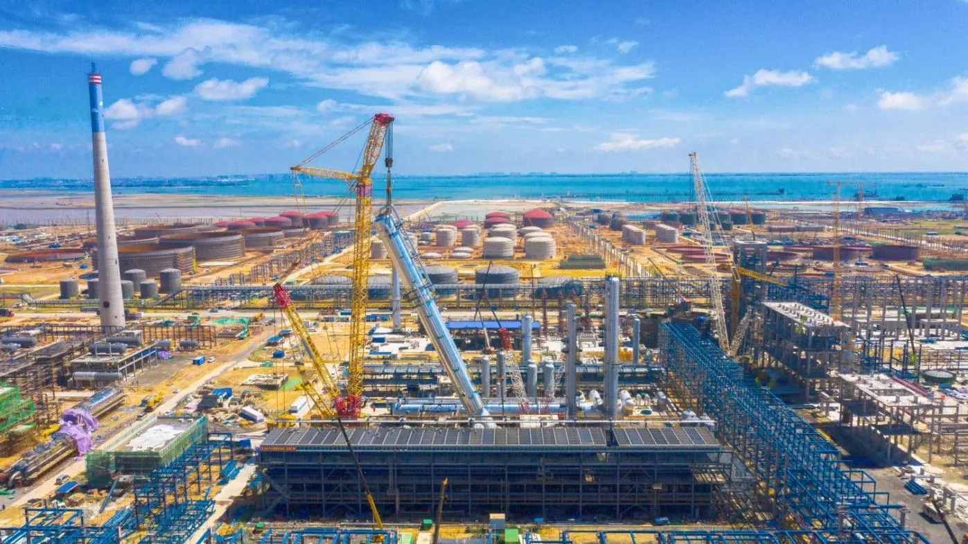 Integrated Steel Support Framework for China-Kuwait Petroleum Refining Plant