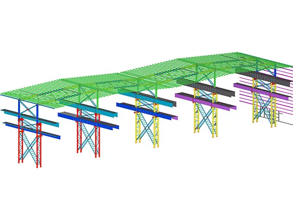 Shield Machine Steel Structure Workshop Project