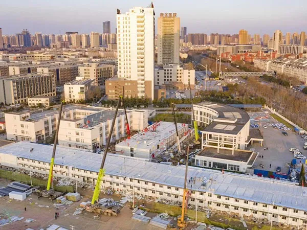 Steel Structure Project for Medical Emergency Treatment Centre
