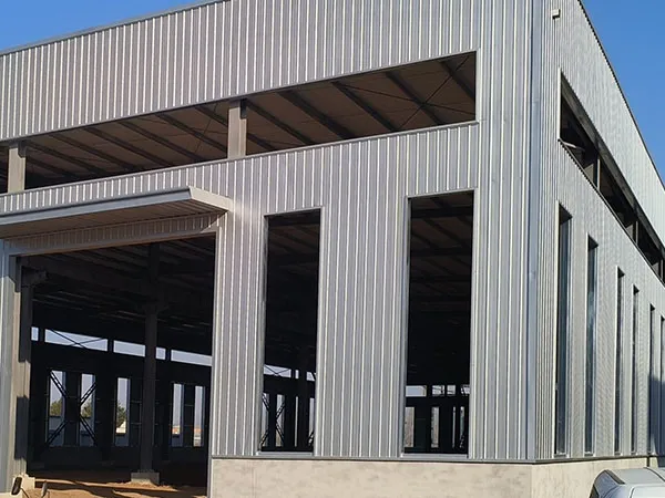 Agricultural steel structure