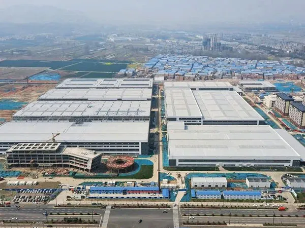 Industrial steel structure