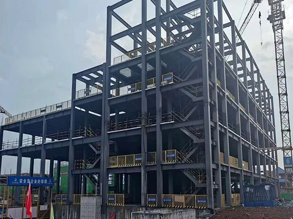 Industrial steel structure