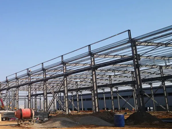 Industrial steel structure