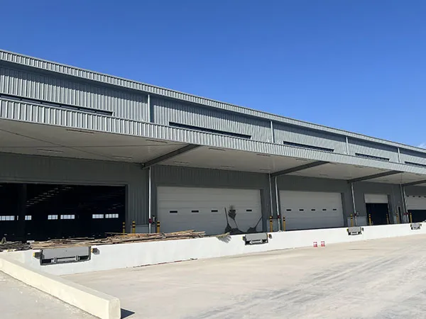 What is the construction process of steel structure factory?