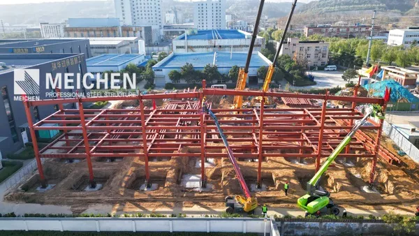 European EN1090 Steel Structure Factory Building Supplier from China