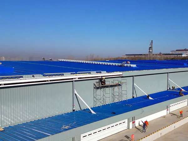 What are the fire prevention measures for steel structures?